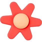 Nattou Soft Silicone Spinner mit Saugnapf, Rosa, Babyspielzeug