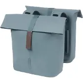 Basil Doppelpacktasche City graphite blue, 12x29x30 cm, 28-32ltr