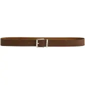 Gant für Herren. 9940157 Brauner Logo-Ledergürtel (95 cm), Lässig, Klassisch