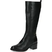 Caprice Damen Stiefel klassisch aus hochwertigem Leder 9-25500-41, Größe:41 EU, Farbe:Schwarz