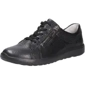 Waldlaufer K-IRA Sneaker, Hirsch-Leder, Schwarz, Weite K 634002-199-001 43