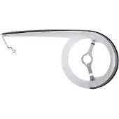 Hesling Kettenschutz Cambio 50 cm transparent / schwarz