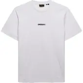 Superdry für Herren. M1012131A T-Shirt mit weißem Mikrologo (XL), Lässig, Baumwolle, Kurzarm