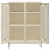 Bisley Fern Middle Sideboard - Farbe: Lichtgrau
