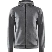 Craft Sweatjacke Core Soul Full Zip Hood M Black Herren-XXL