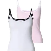 Urban Classics Tanktop "Ladies Contrast Basic Top 2-Pack"