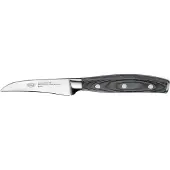 Rösle Schälmesser "WOLFGREY, 8 cm, Griff Pakka"