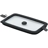 Rösle Deckel Flexx 2Go Vakuum mit Verschluss Silber 1 L