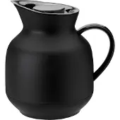 Stelton Thermoskanne Amphora Soft Black 1 L