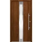 Splendoor Haustür »RHODOS Prime«, Aluminium, in nussbaum - braun