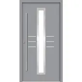 Splendoor Sicherheitshaustür »OMIS Prime RC2«, Aluminium, in verkehrsgrau