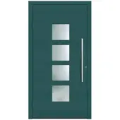 KNOCK Aluminium-Haustür »Marte«, moosgrün - gruen