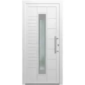 KNOCK Kunststoff-Haustür »CLIO«, weiß - weiss