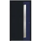 KNOCK Aluminium-Haustür »Marte«, anthrazit / stahlblau