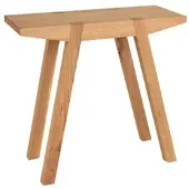 Mogunto Mainzer Hocker Eiche geölt braun, Designer Marcus Hofbauer, 50x47x25 cm