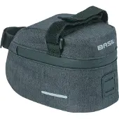 Basil Satteltasche Discovery 365D M 9x15x10cm, schwarz melee,1 ltr