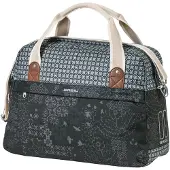 Basil Boheme, Vorderseite, Fahrradtasche, Polyester, Schwarz, 18 l, 5 kg