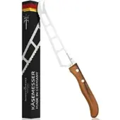 Schwertkrone Käsemesser MO30101, 13,5 cm Edelstahlklinge, Olivenholzgriff