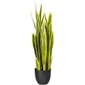 Creativ Green Kunstpflanze Sansevieria, im Topf, Höhe 90 cm