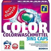 Gut & Günstig Gut&Günstig Waschmittel Color, 3in1 Caps, 0,54 Liter, Waschladungen 22