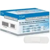 Höga Injektionspflaster Silikofix 2x4 cm Höga