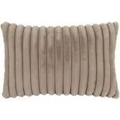 Magma Heimtex Magma-Heimtex Kissenbezug Raya, 15882069, taupe, Fellimitat aus Polyester, 40x60 cm