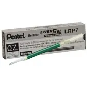 Pentel Gelschreibermine LRP7-DX, Strichbreite 0,35mm, grün, 12 Stück