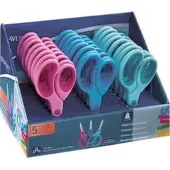 Westcott Bastelschere 13cm spitz re+li sortiert