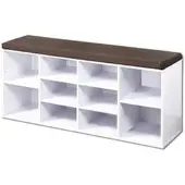 Kesper Schuhschrank mit Sitzkissen - versch. Ausführungen - Weiß