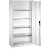 C+P CP-Möbel Magazinschrank 133144-20, Serie 13, grau, 100 x 198 x 42cm, 4 Böden