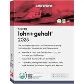 Lexware Finanzsoftware Lohn+Gehalt 2025, Windows, Jahreslizenz, Vollversion, deutsch