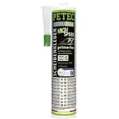 Petec Montagekleber 84300, High Speed, 290ml, Scheibenkleber, schnelltrocknend, schwarz