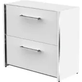Kerkmann Hängeregisterschrank Aveto, Holz, 2-bahnig, 2 Schübe, weiß
