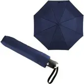 Böttcher-AG Regenschirm Cover, dunkelblau, Auf-Automatik, Ø 96 cm, 30 cm, Taschenschirm