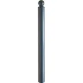 SCHAKE Stilpoller Typ 484UZB, umlegbar + Profilzylinder, Ø 82mm + Kugelkopf, mattschwarz