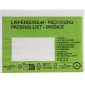 Docufix Lieferscheintaschen Paper, C6, 110 x 160 mm, 250 Stück