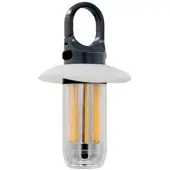 Virone Campinglampe Camping, Akku, aufladbar, mit 200 Lumen, spritzwassergeschützt, dimmbar