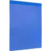 Sprintis Kennzeichnungstasche A4 hoch, mit Aufhängelochung, blau, 10 Stück