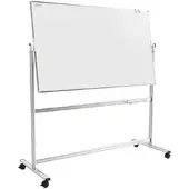 Allboards Stativdrehtafel TOS1710P3, 100 x 170 cm Whiteboard mit Ständer, emailliert