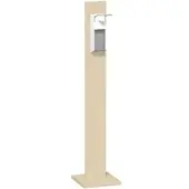Geramöbel Desinfektionsspender S-HS-A, ahorn, stehend, mit Armhebel, aus Metall, 1000ml