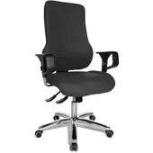 Topstar Bürostuhl Sitness 55, SD69X L52, anthrazit, Stoff, belastbar bis 110 kg