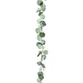 Creativ Green Kunstpflanze Eukalyptusgirlande, Höhe 180 cm, 2 Stück