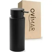 Ovimar Seifenspender Haja, 81003871, stehend, Edelstahl, schwarz, 300ml