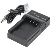 AccuCell USB Ladegerät kompatibel für Nikon EN-EL19, Pentax D-LI88 und Sanyo DB-L80