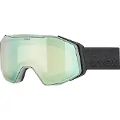 Uvex Gravity FM, Skibrille, hellgrün/dunkelgrau