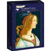 Bluebird Puzzle Kunst Botticelli Idealized Portrait of a Lady 1000 Teile