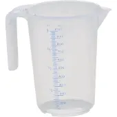 IWH Messbecher, transparent, Inhalt: 1 l aus hochwertigen Polyethylen, öl- und kraftstoffbeständig