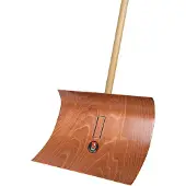 Ideal Schneeräumer 350x550 a. Preßholz m. Hartholzstiel