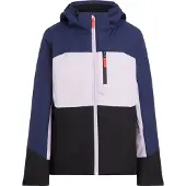 MCKINLEY Kinder Jacke Daniele G - Red Light/Black Night WEISS/GELB 152
