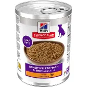Hill's Pet Nutrition Adult Sensitive Stomach & Skin mit Huhn Hunde-Nassfutter (Dose)